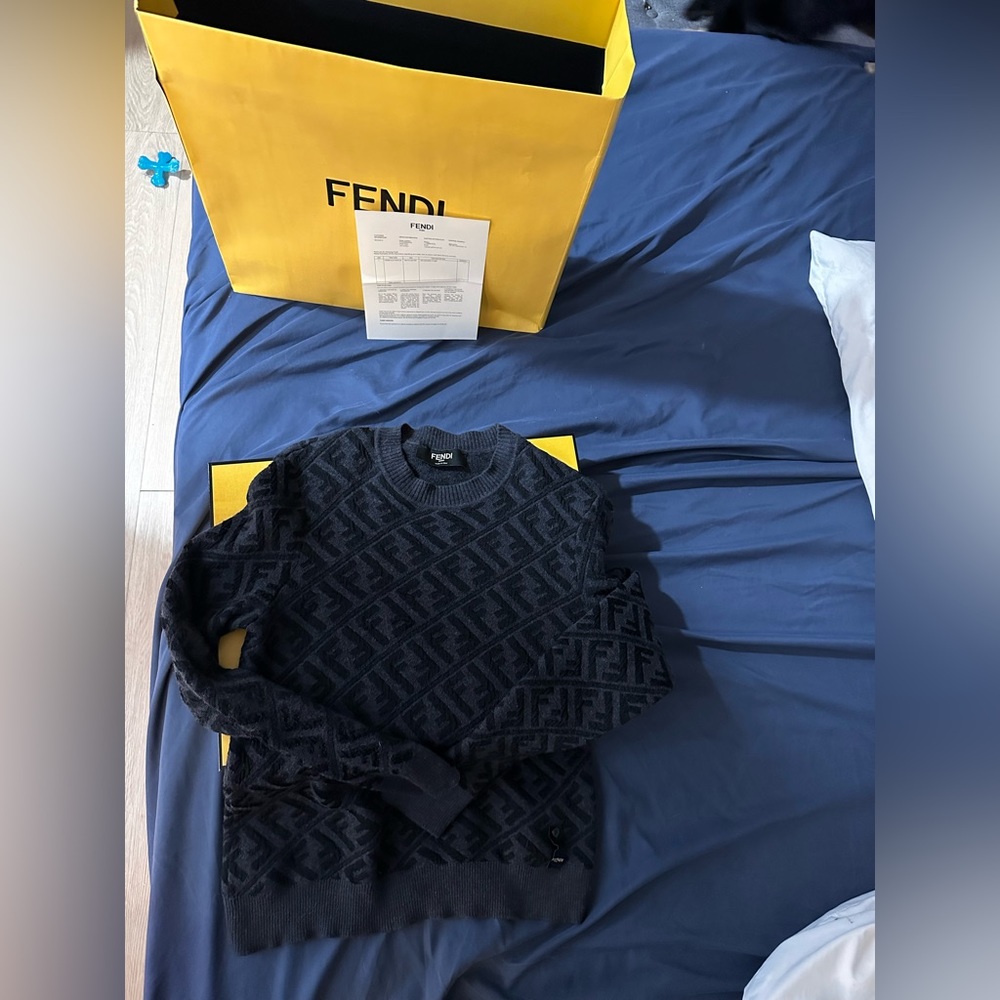 FENDI GIR DIAGONAL FF KNIT